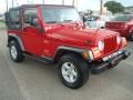 Flame Red - Wrangler X 4x4 Photo No. 8