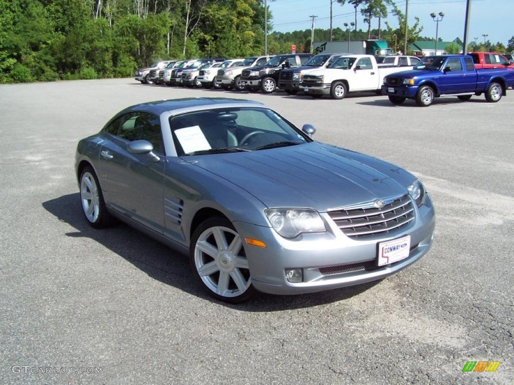 Sapphire Silver Blue Metallic 2004 Chrysler Crossfire Limited Coupe Exterior Photo #34647336