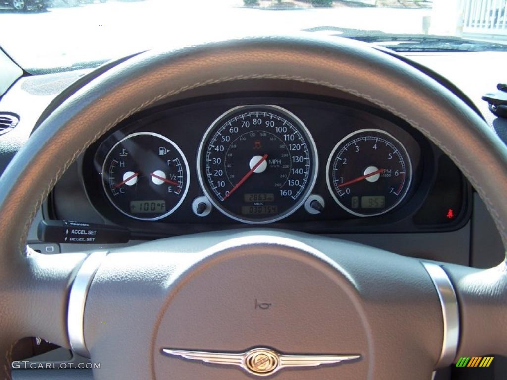 2004 Chrysler Crossfire Limited Coupe Gauges Photo #34647712