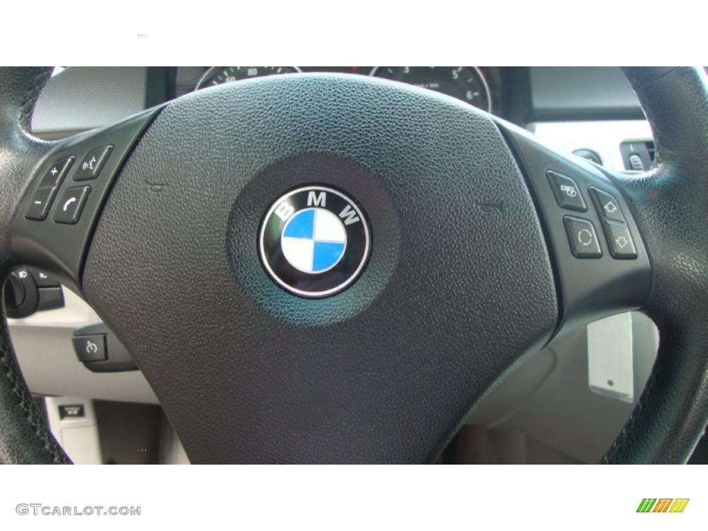 2007 3 Series 328xi Sedan - Montego Blue Metallic / Grey photo #18