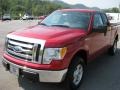 2010 Red Candy Metallic Ford F150 XLT SuperCab 4x4  photo #2