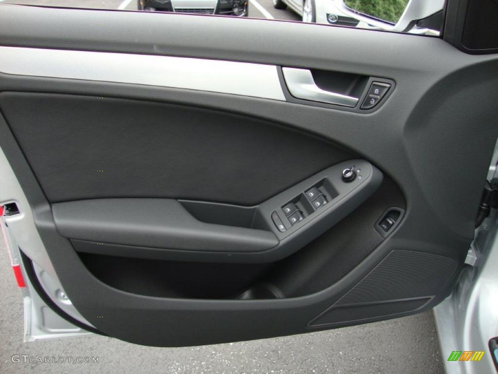 2011 A4 2.0T quattro Sedan - Ice Silver Metallic / Black photo #13