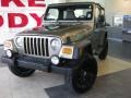 2004 Light Khaki Metallic Jeep Wrangler Sport 4x4  photo #2