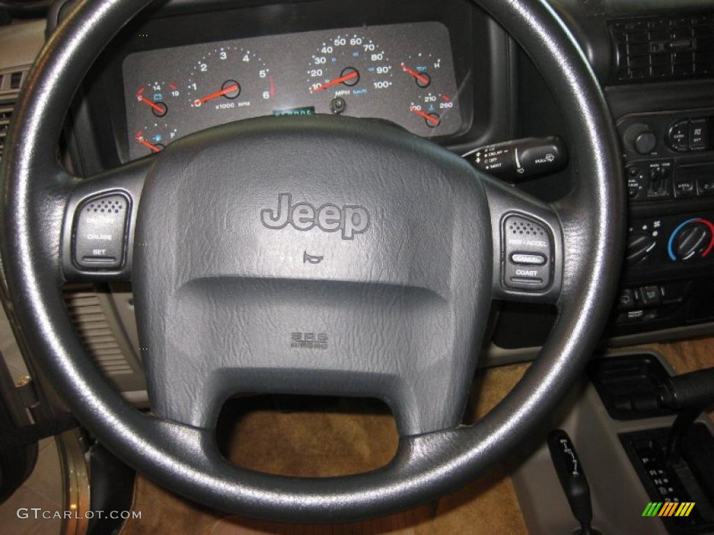 2004 Wrangler Sport 4x4 - Light Khaki Metallic / Khaki photo #18