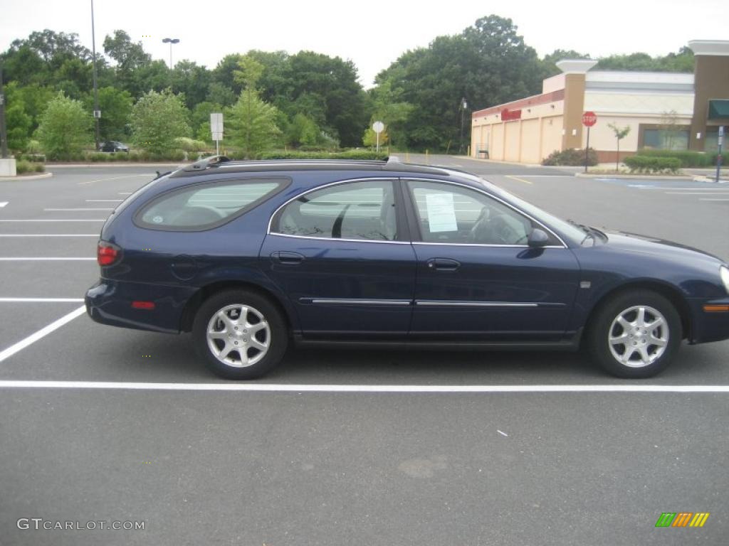 2000 Sable LS Premium Wagon - Medium Royal Blue Metallic / Medium Graphite photo #8