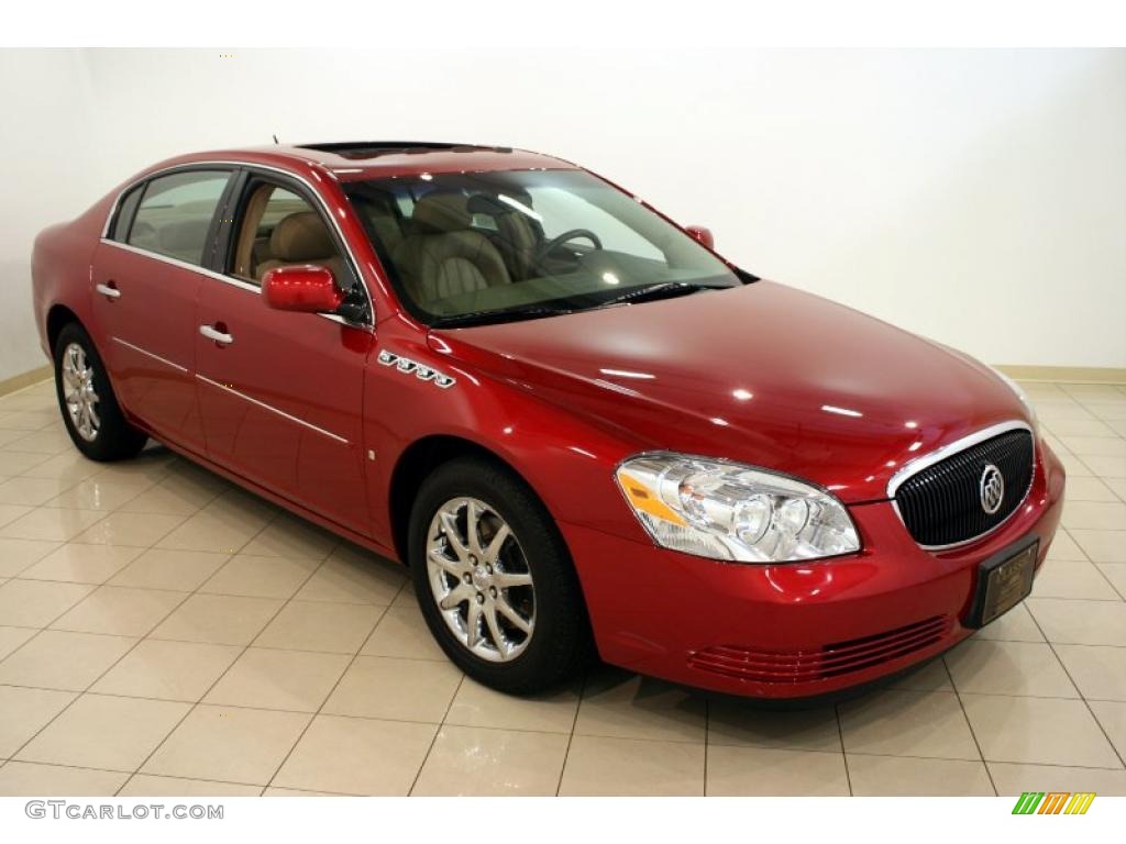 Crimson Red Pearl Buick Lucerne