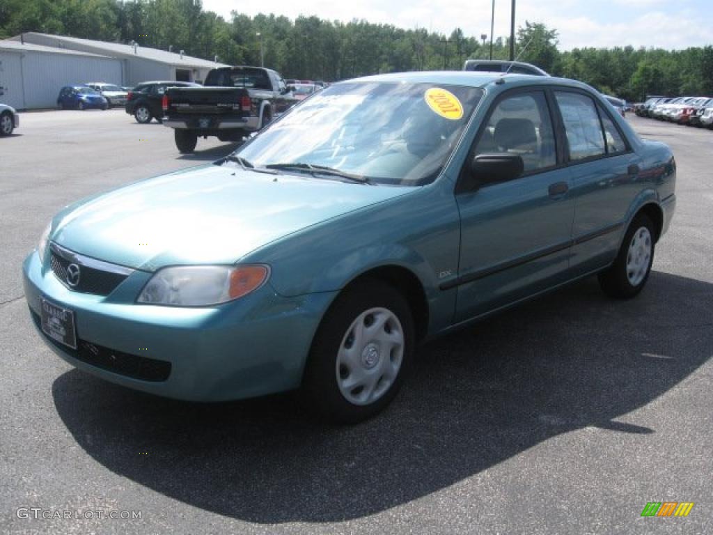 2001 Seabreeze Green Mica Mazda Protege Dx 34643731