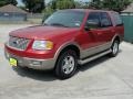 2003 Laser Red Tinted Metallic Ford Expedition Eddie Bauer  photo #7