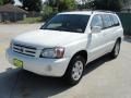 2004 Super White Toyota Highlander V6  photo #7