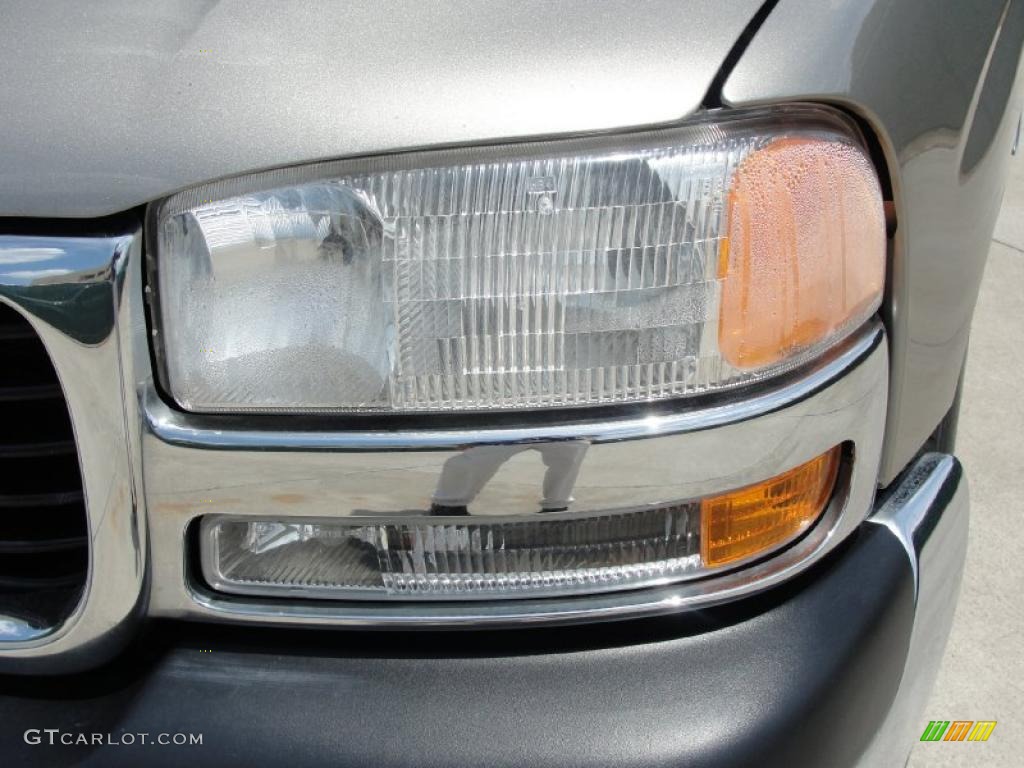 1999 Sierra 1500 SLE Extended Cab - Pewter Metallic / Graphite photo #10