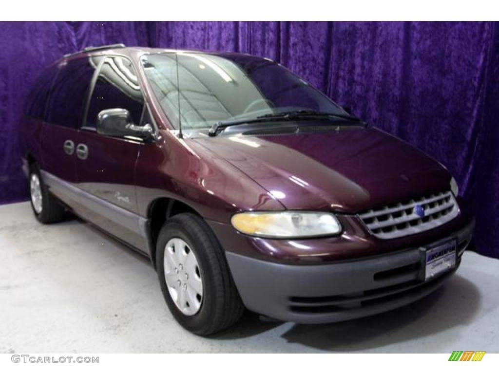 1998 Voyager SE - Maroon Pearl / Gray photo #1