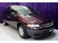 Maroon Pearl 1998 Plymouth Voyager SE