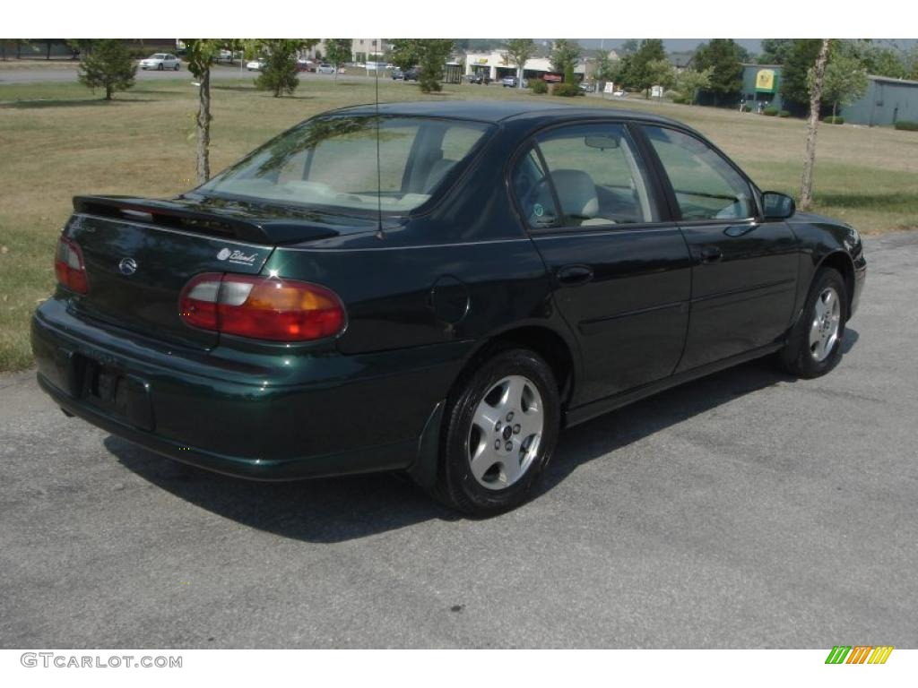 2002 Malibu LS Sedan - Forest Green Metallic / Neutral photo #3