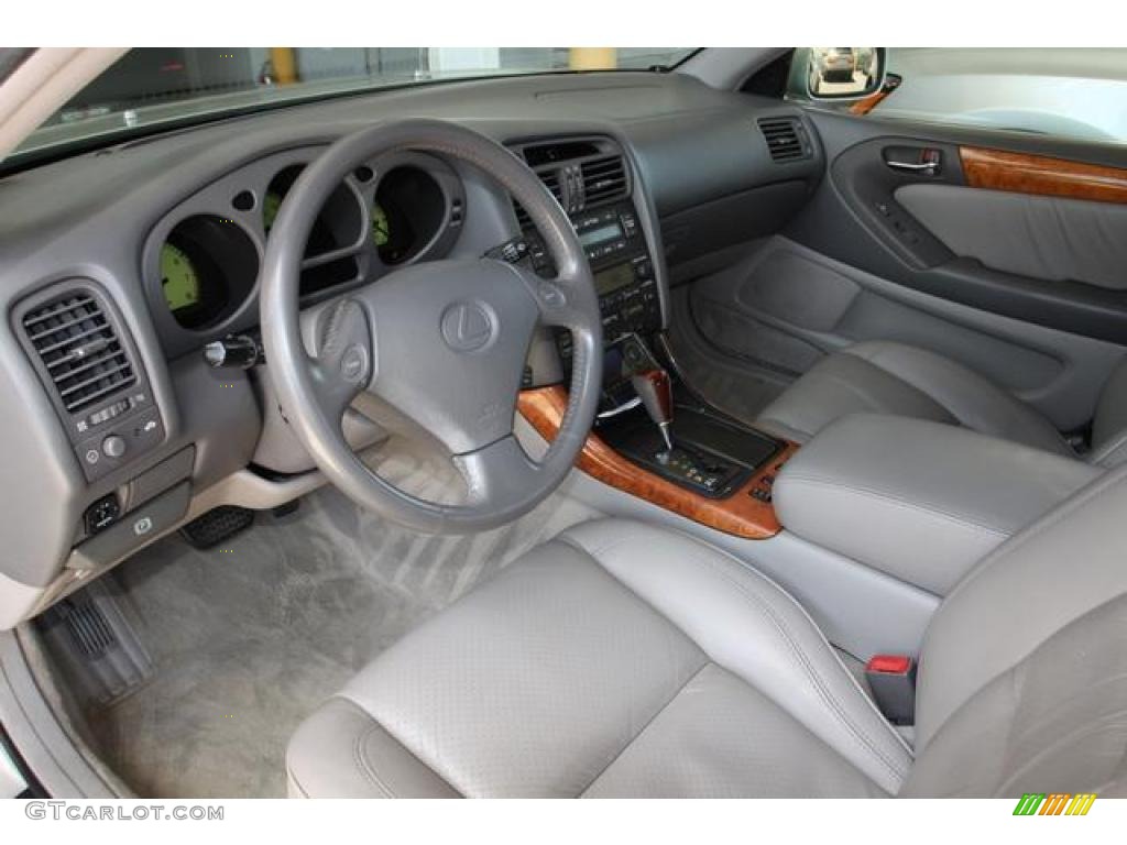 Light Charcoal Interior 2000 Lexus GS 400 Photo #34664204