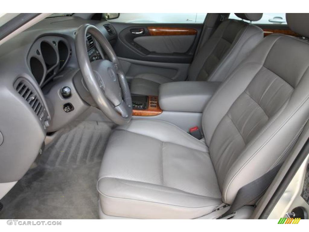 Light Charcoal Interior 2000 Lexus GS 400 Photo #34664356