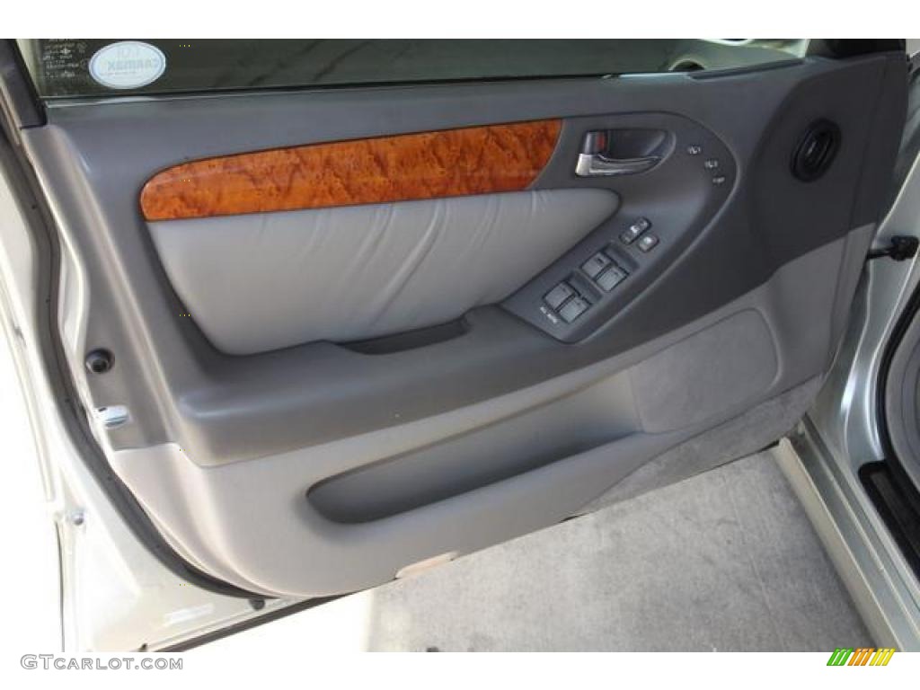 2000 Lexus GS 400 Light Charcoal Door Panel Photo #34664386