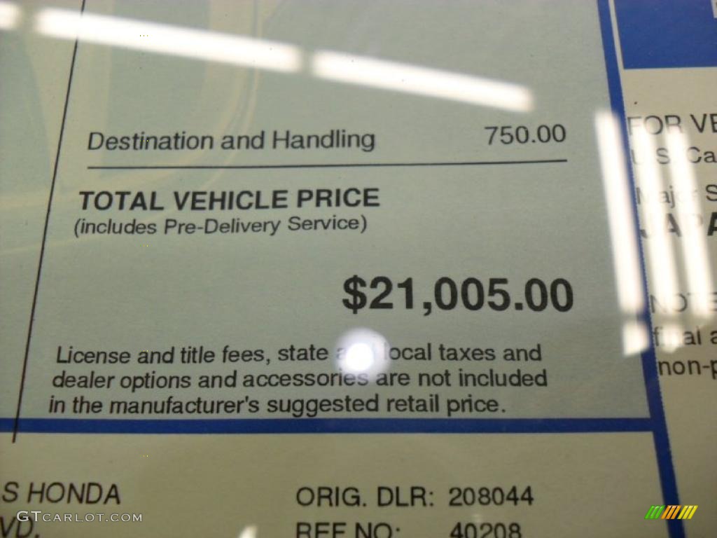 2010 Civic EX Coupe - Crystal Black Pearl / Gray photo #7