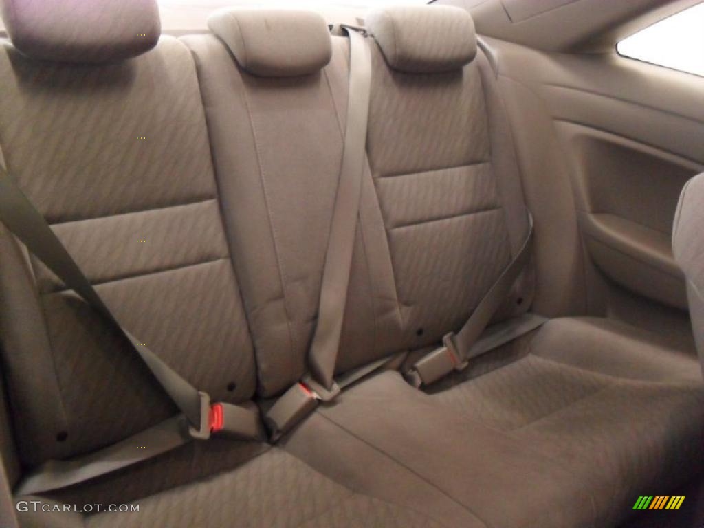 2010 Civic EX Coupe - Crystal Black Pearl / Gray photo #18