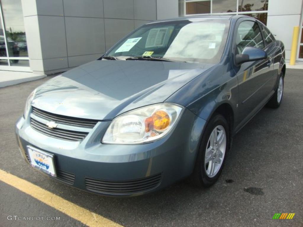 2007 Cobalt LT Coupe - Blue Granite Metallic / Gray photo #1
