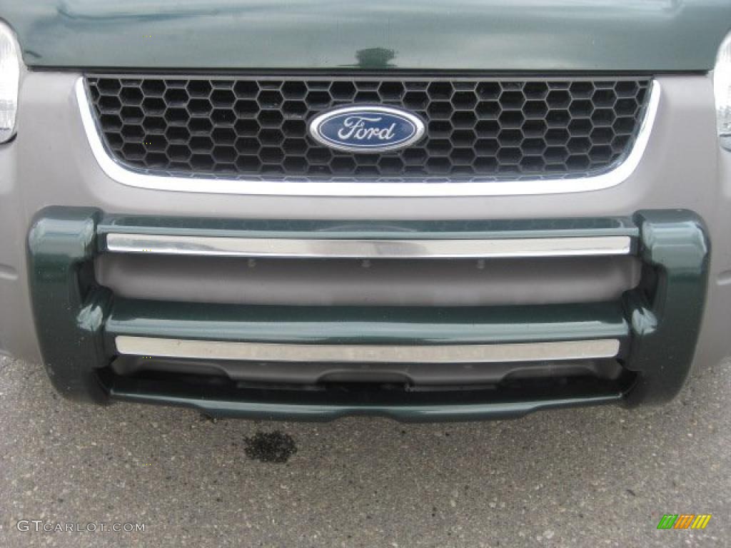 2001 Escape XLT V6 4WD - Dark Highland Green Metallic / Medium Graphite Grey photo #13