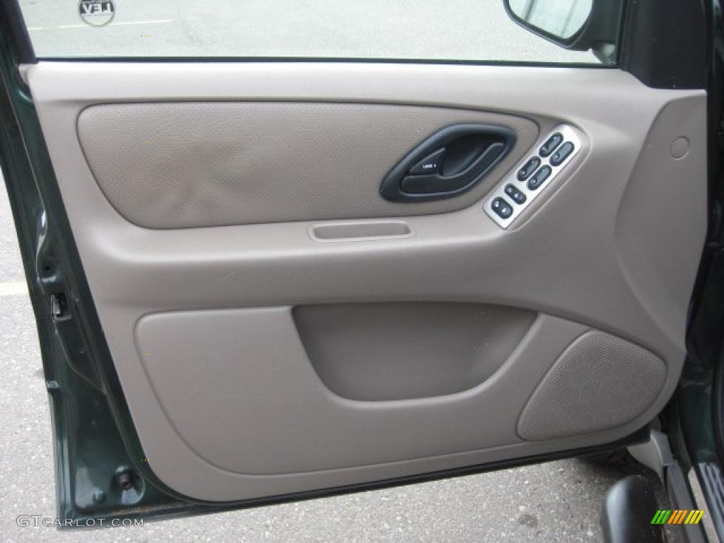2001 Escape XLT V6 4WD - Dark Highland Green Metallic / Medium Graphite Grey photo #23