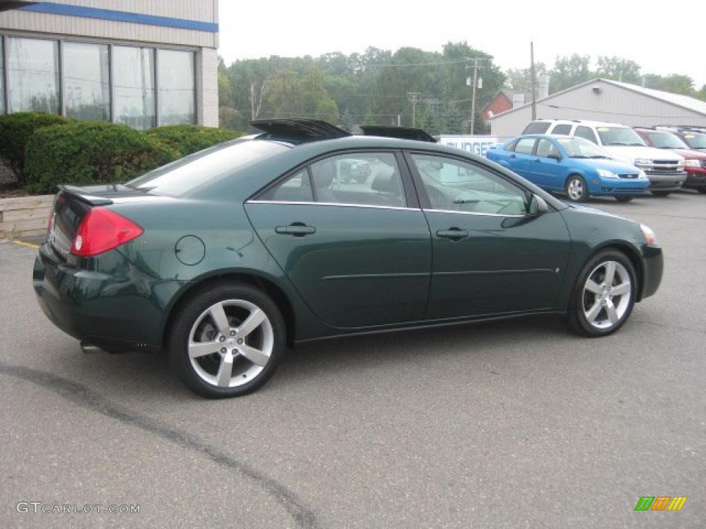 2006 G6 GTP Sedan - Emerald Green Metallic / Ebony photo #2