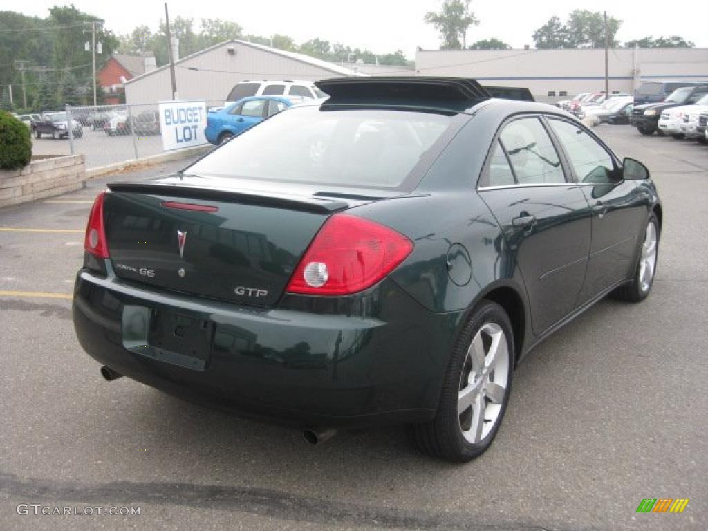 2006 G6 GTP Sedan - Emerald Green Metallic / Ebony photo #3