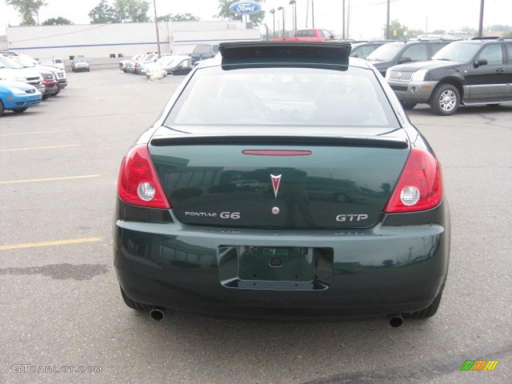 2006 G6 GTP Sedan - Emerald Green Metallic / Ebony photo #4