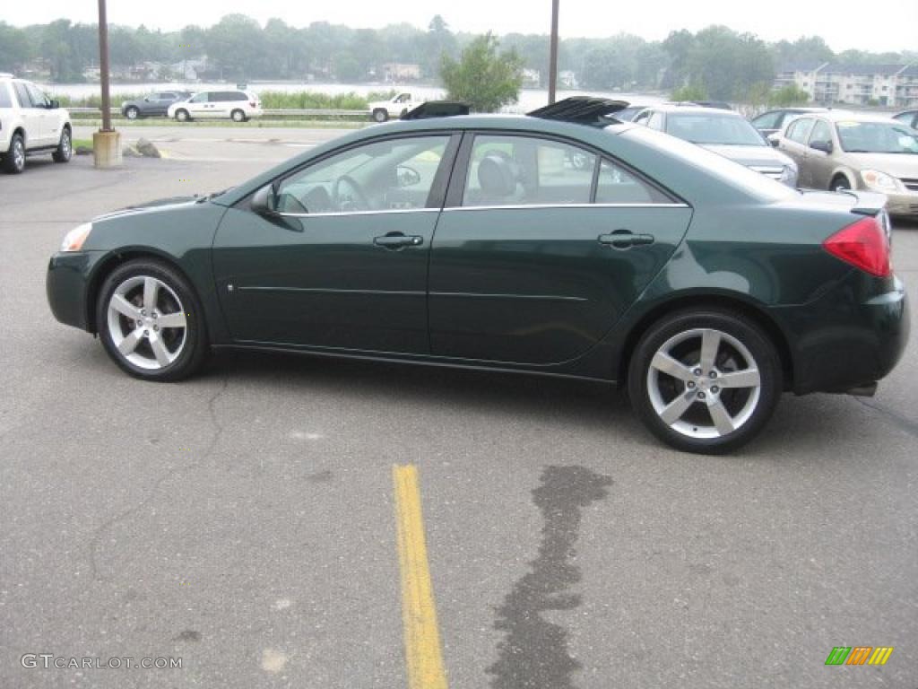2006 G6 GTP Sedan - Emerald Green Metallic / Ebony photo #6