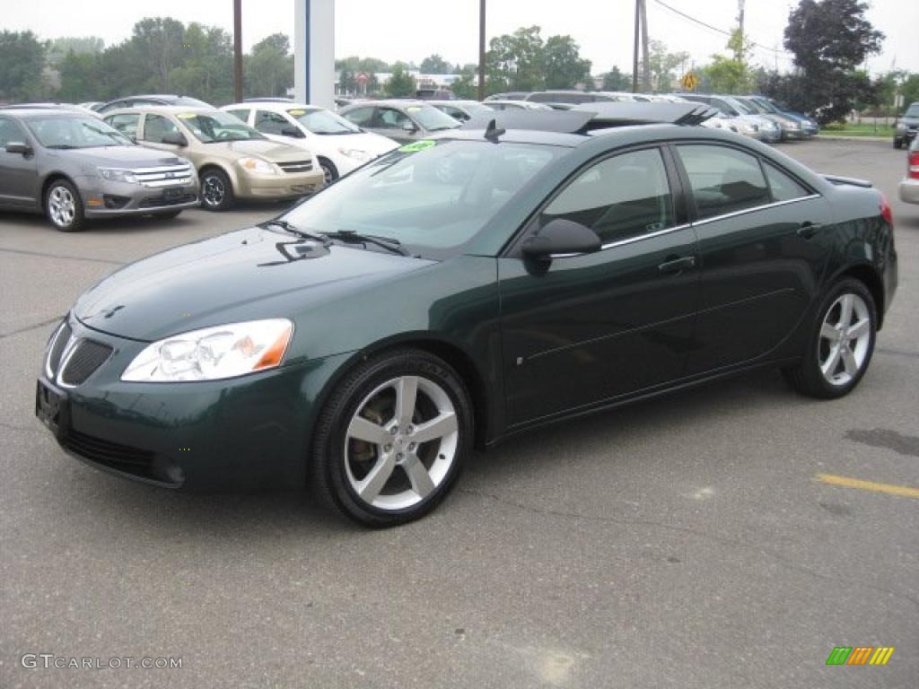 2006 G6 GTP Sedan - Emerald Green Metallic / Ebony photo #7