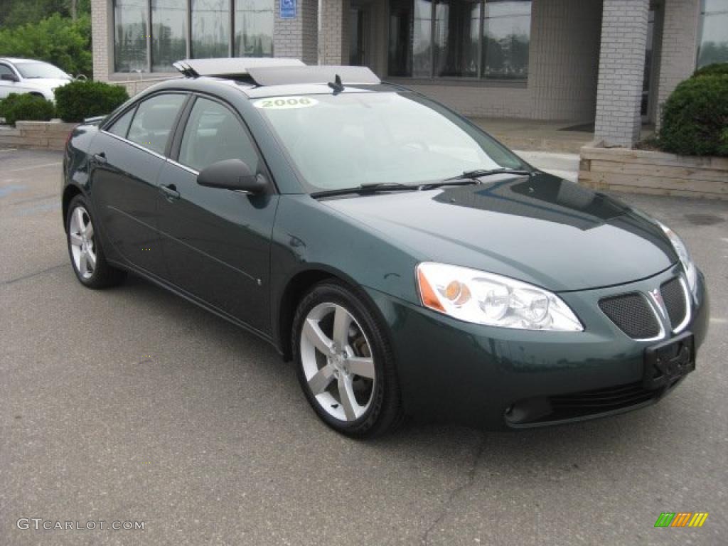 2006 G6 GTP Sedan - Emerald Green Metallic / Ebony photo #10