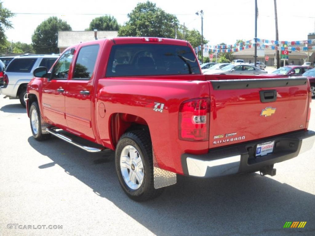 2009 Silverado 1500 LT Z71 Crew Cab 4x4 - Victory Red / Ebony photo #5