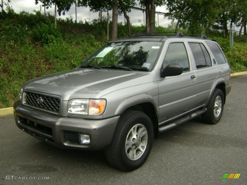 2001 Pathfinder SE 4x4 - Bronzed Gray Metallic / Charcoal photo #1