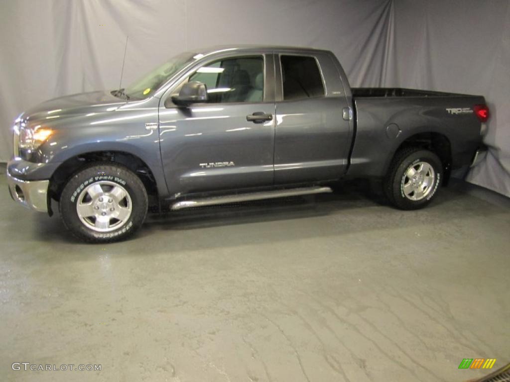 2007 Tundra SR5 TRD Double Cab 4x4 - Slate Metallic / Graphite Gray photo #2