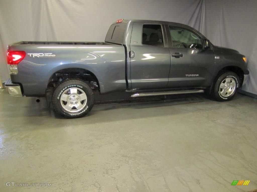 2007 Tundra SR5 TRD Double Cab 4x4 - Slate Metallic / Graphite Gray photo #4