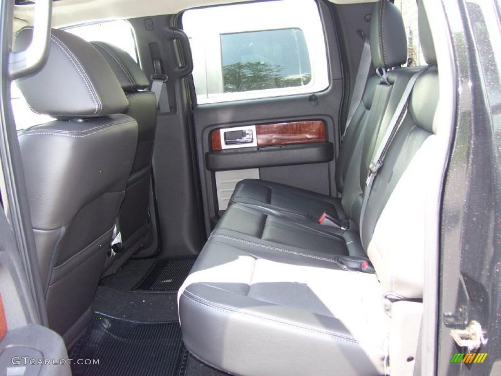 2010 F150 Lariat SuperCrew 4x4 - Tuxedo Black / Black photo #14