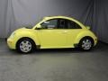 2000 Yellow Volkswagen New Beetle GLS 1.8T Coupe  photo #2