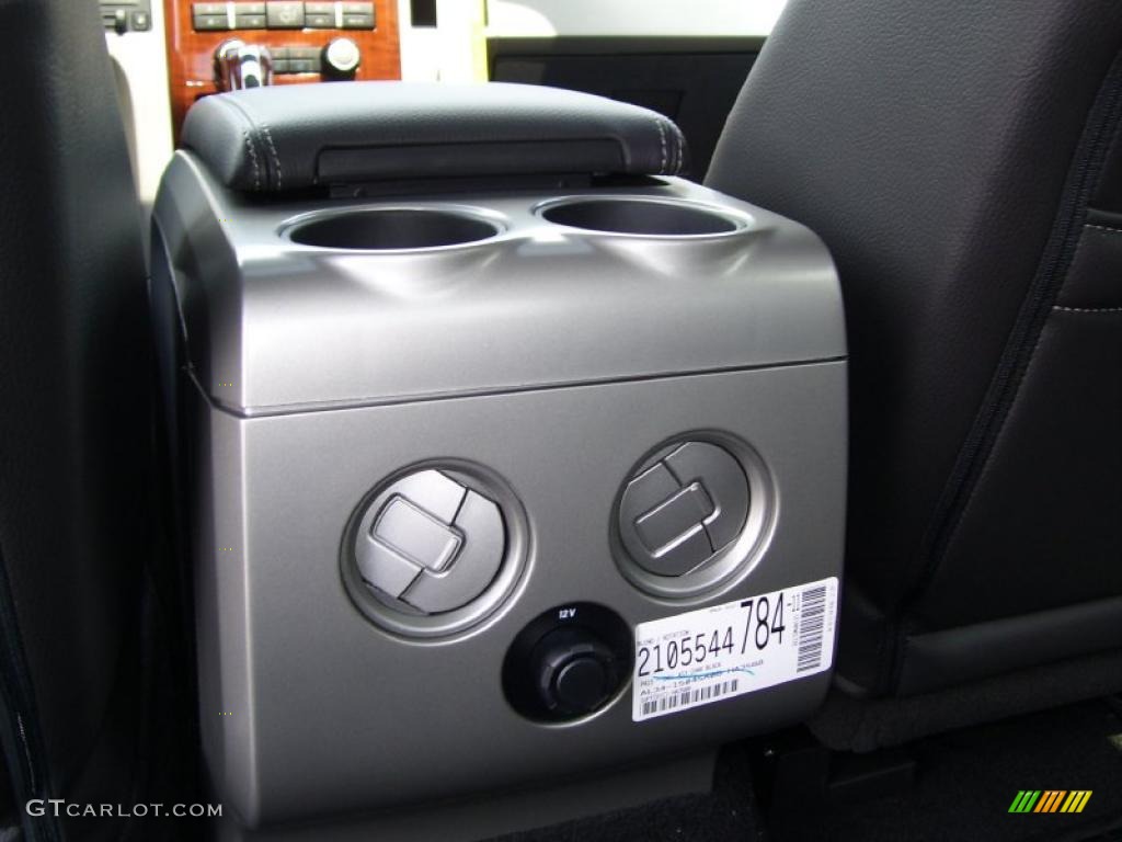 2010 F150 Lariat SuperCrew 4x4 - Tuxedo Black / Black photo #28