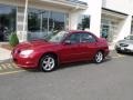 2007 Garnet Red Pearl Subaru Impreza 2.5i Sedan  photo #3