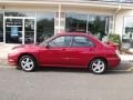 2007 Garnet Red Pearl Subaru Impreza 2.5i Sedan  photo #4