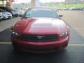 2010 Red Candy Metallic Ford Mustang V6 Convertible  photo #7