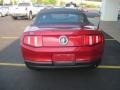 2010 Red Candy Metallic Ford Mustang V6 Convertible  photo #8
