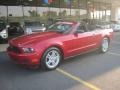 2010 Red Candy Metallic Ford Mustang V6 Convertible  photo #10
