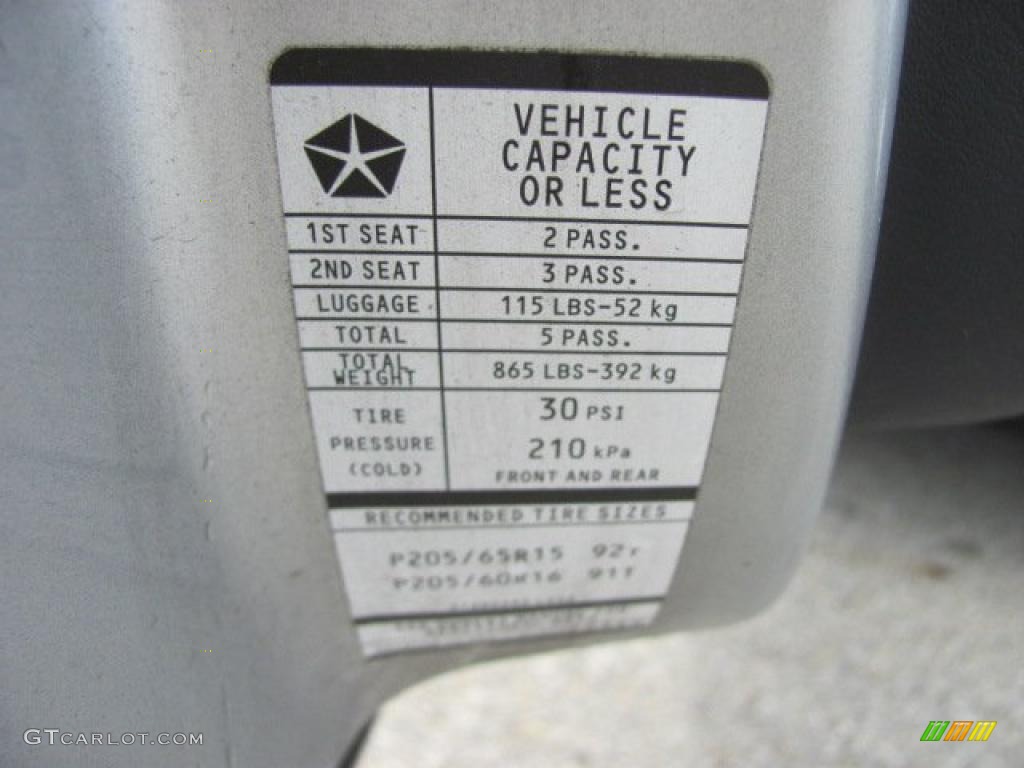 2002 Sebring LX Sedan - Brilliant Silver Metallic / Dark Slate Gray photo #18