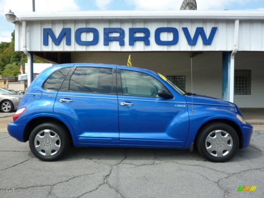 2006 PT Cruiser Touring - Electric Blue Pearl / Pastel Slate Gray photo #1