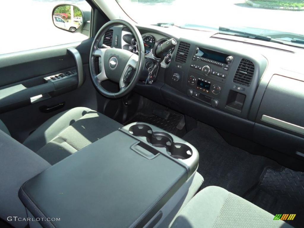 2007 Silverado 1500 LT Z71 Crew Cab 4x4 - Blue Granite Metallic / Dark Charcoal photo #17