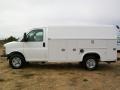 Summit White - Express Cutaway 3500 Commercial Utility Van Photo No. 4