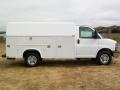 Summit White - Express Cutaway 3500 Commercial Utility Van Photo No. 9