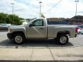 2008 Silver Birch Metallic Chevrolet Silverado 1500 Work Truck Regular Cab 4x4  photo #6