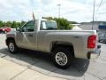 2008 Silver Birch Metallic Chevrolet Silverado 1500 Work Truck Regular Cab 4x4  photo #7